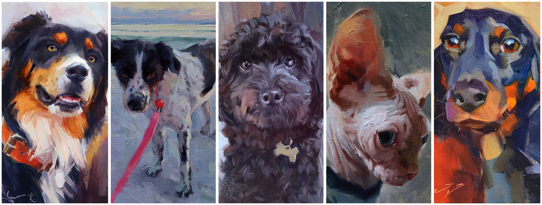 🐾 My Top 5 Most Meaningful Pet Portrait Commissions