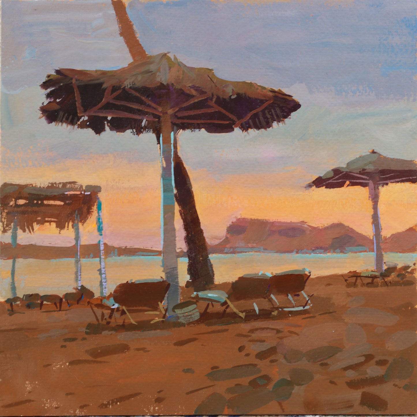 The sounds of the evening prayer