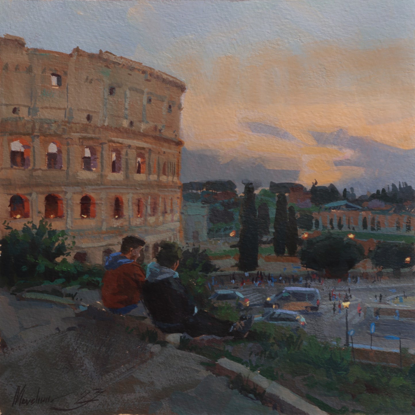 Early spring in Rome