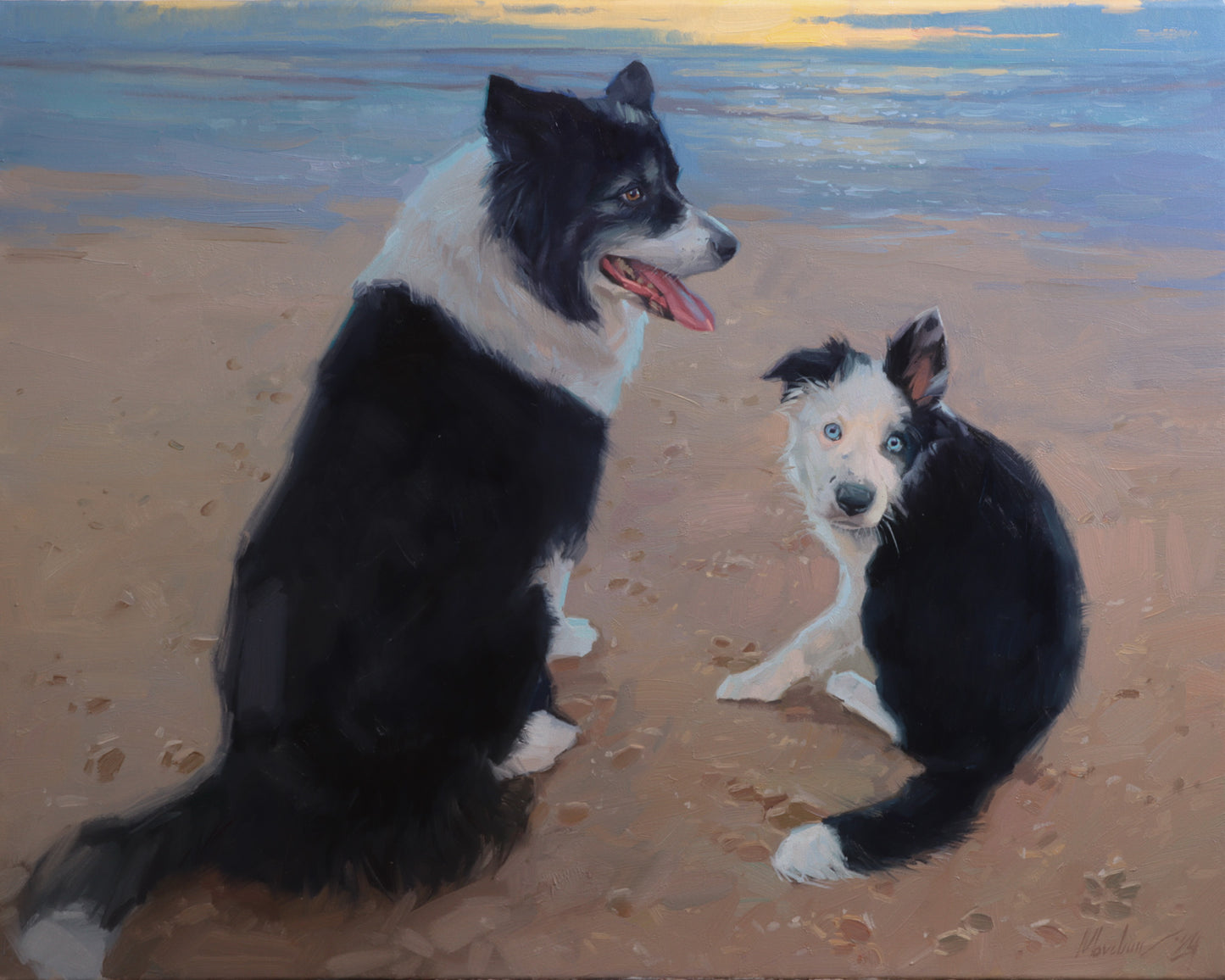 By the seaside